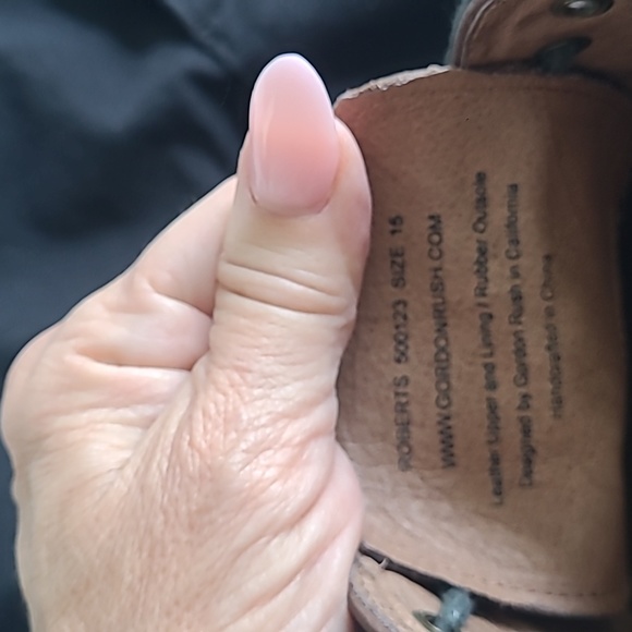 Gordon Rush Wingtip Leather Dress Shoes, 15 - Picture 5 of 5